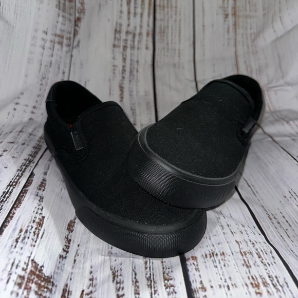Black Canvas Slip-on Shoe - Picture 1 of 4